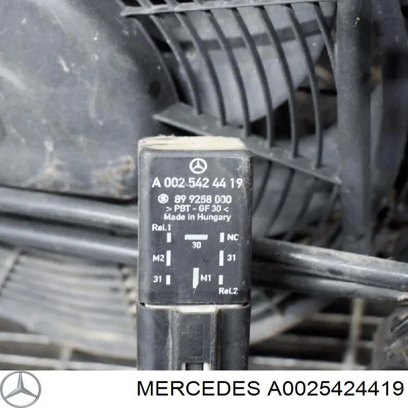 Rele ventilador habitaculo Mercedes A0025424419 precio, desde 82,88 EUR