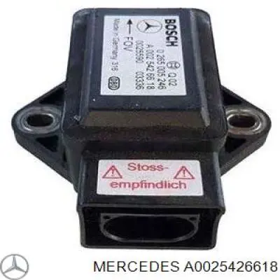 Comprar A0025426618 Mercedes Sensor de aceleración lateral (ESP)