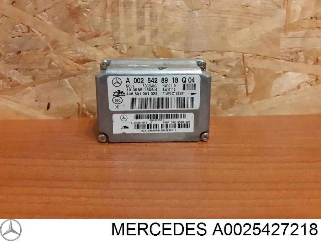 Comprar A0025427218 Mercedes Sensor de ángulo de giro