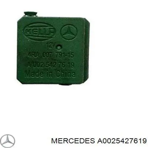 A0025427619 Mercedes relé de compresor de suspensión neumática