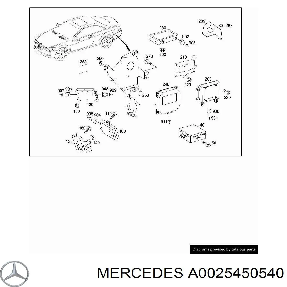 Comprar A0025450540 Mercedes 