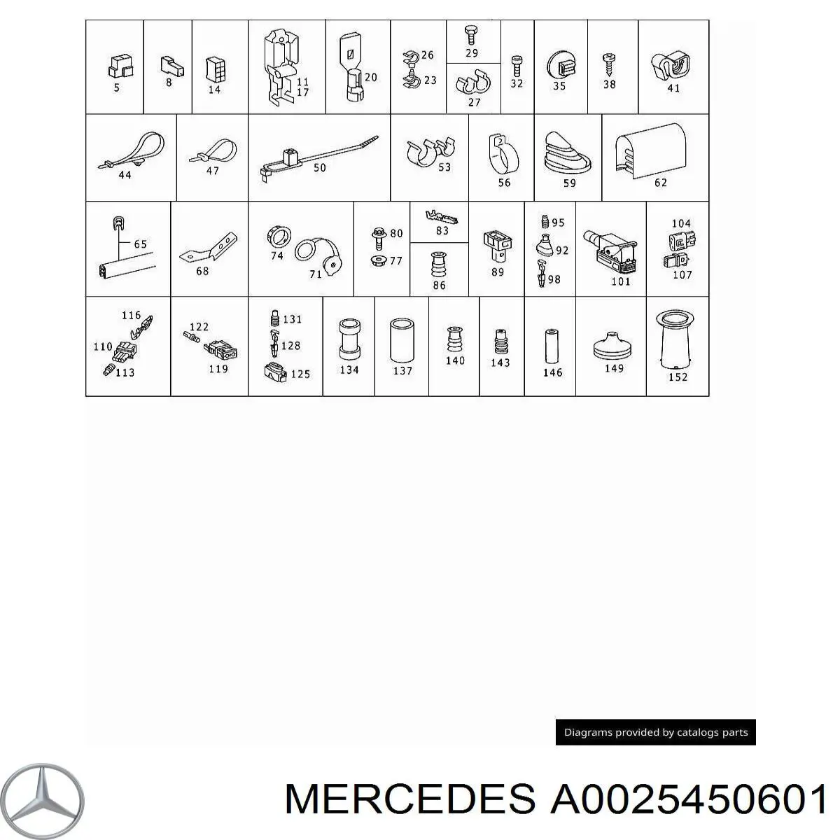 A0025450601 Mercedes