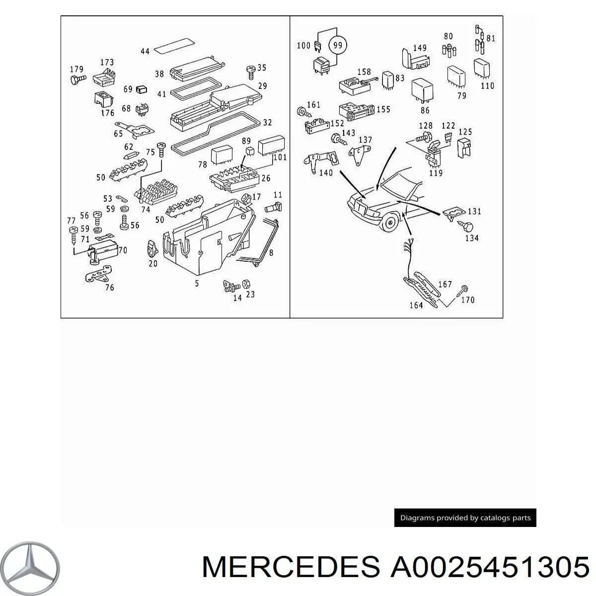 Comprar A0025451305 Mercedes 