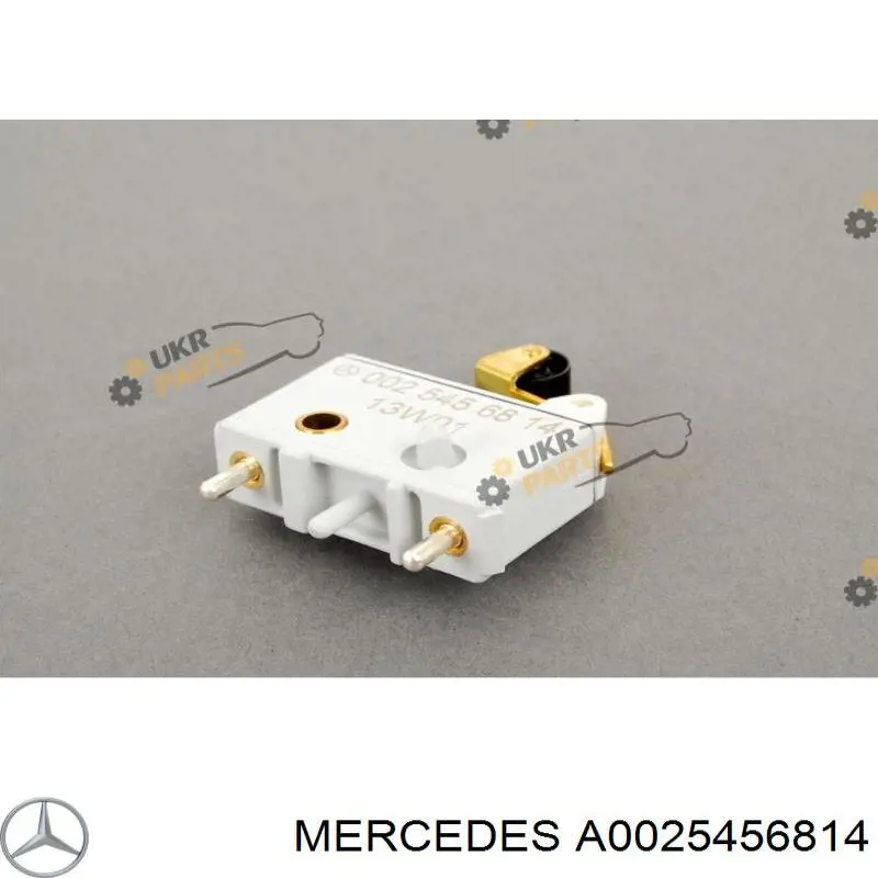 0025456814 Mercedes válvula de mando de ralentí
