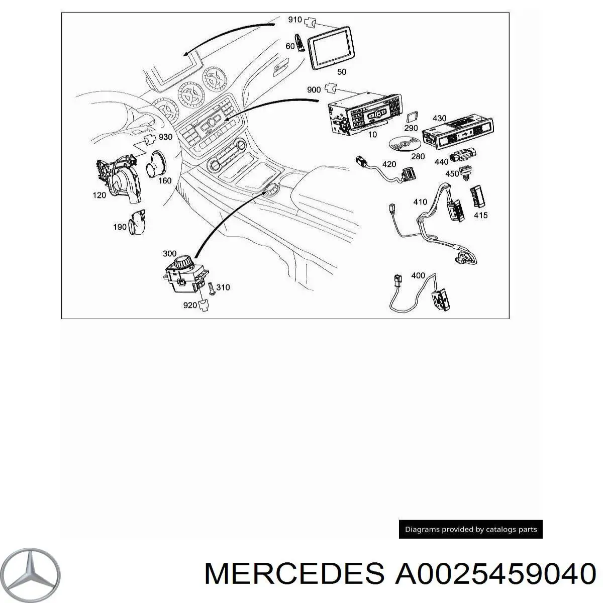 Comprar A0025459040 Mercedes 