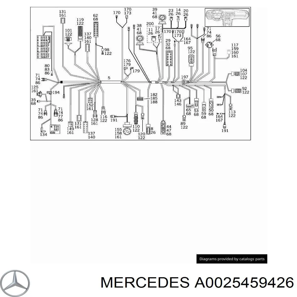 Comprar A0025459426 Mercedes 