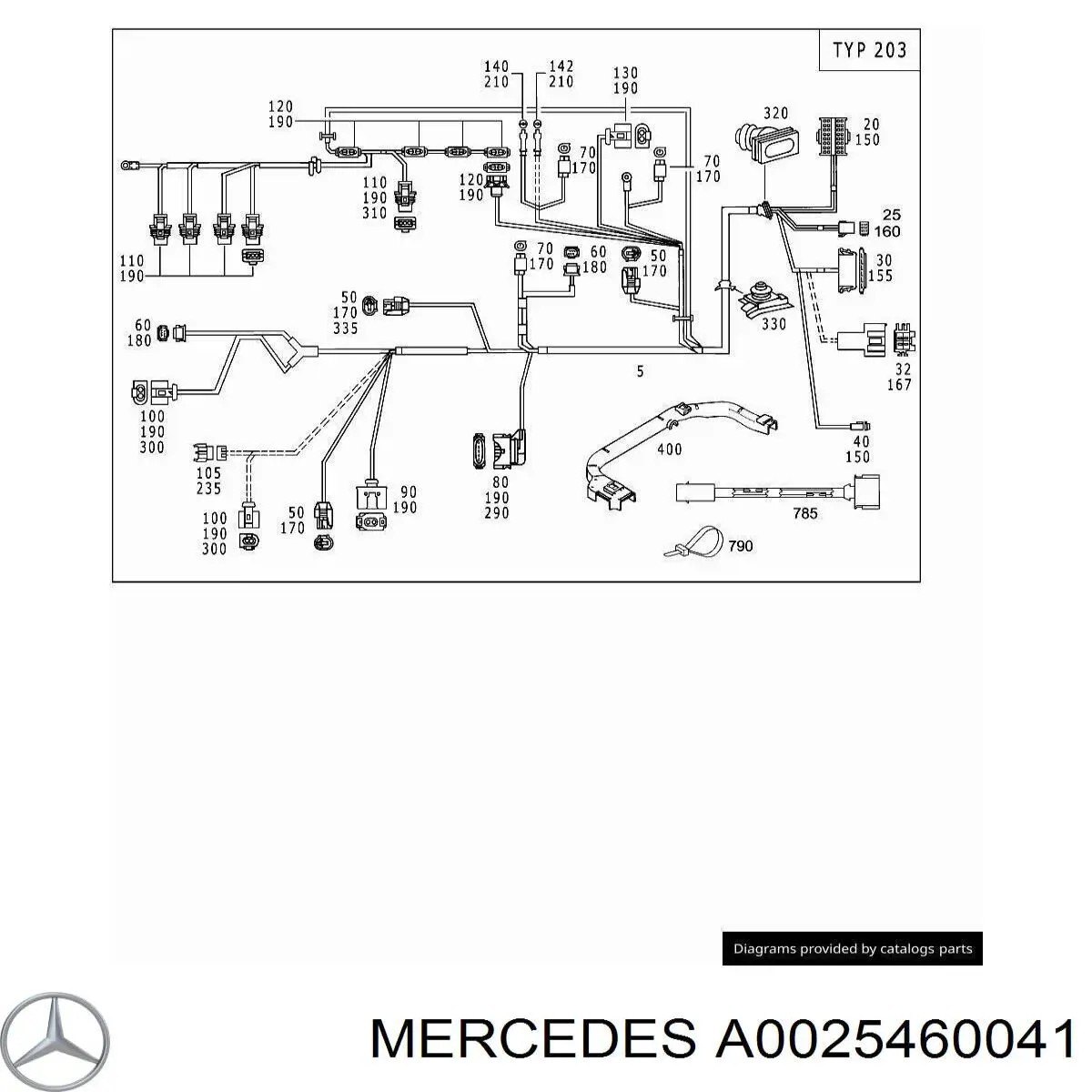 Comprar A0025460041 Mercedes 