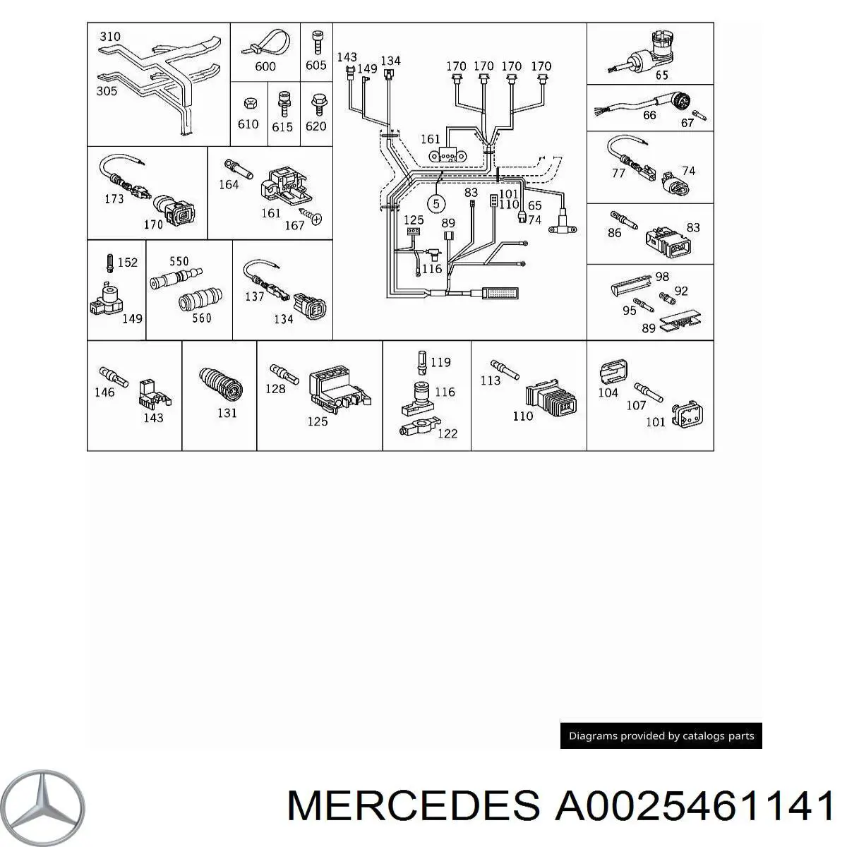  Mercedes A0025461141 precio, desde 11,34 EUR