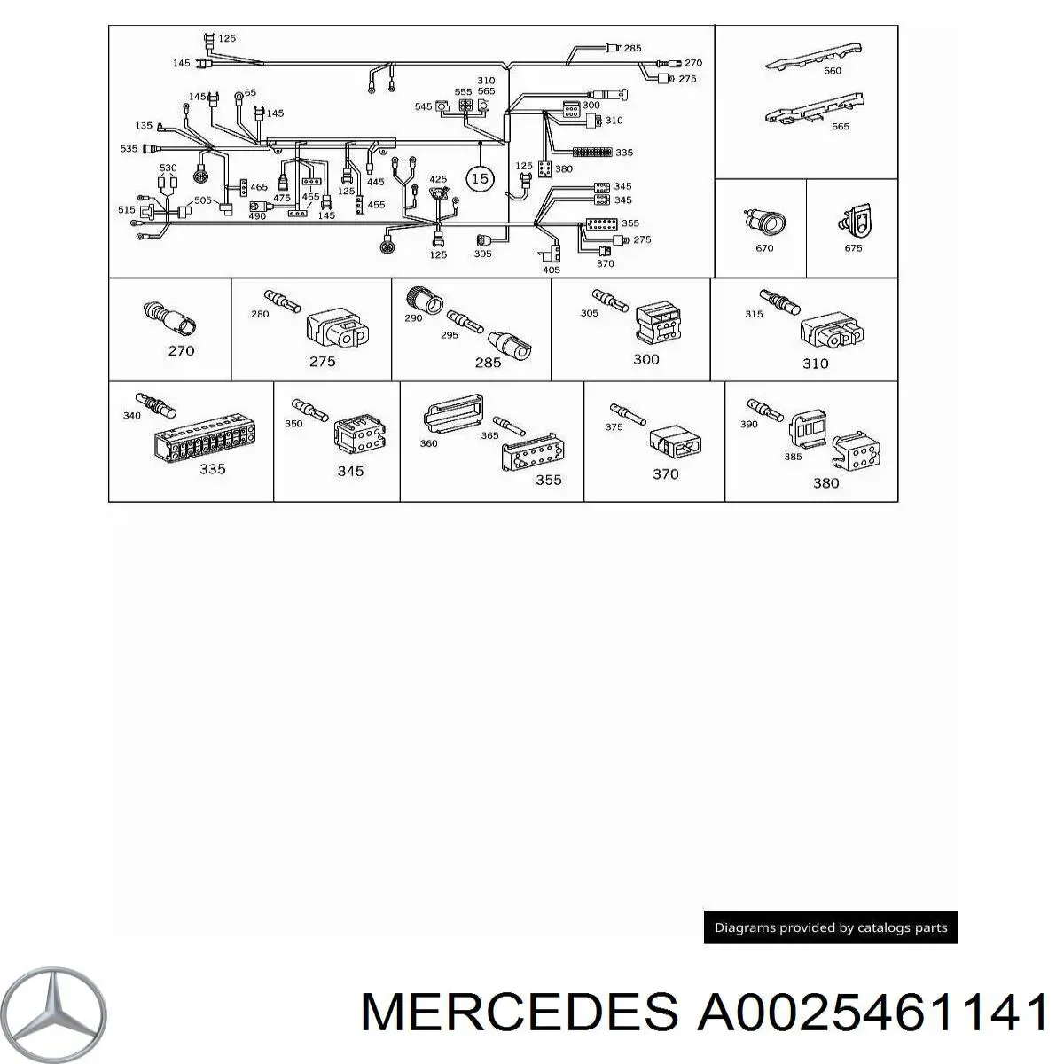 A0025461141 Mercedes