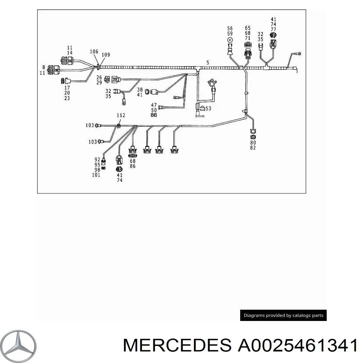  Mercedes A0025461341 precio, desde 19,18 EUR