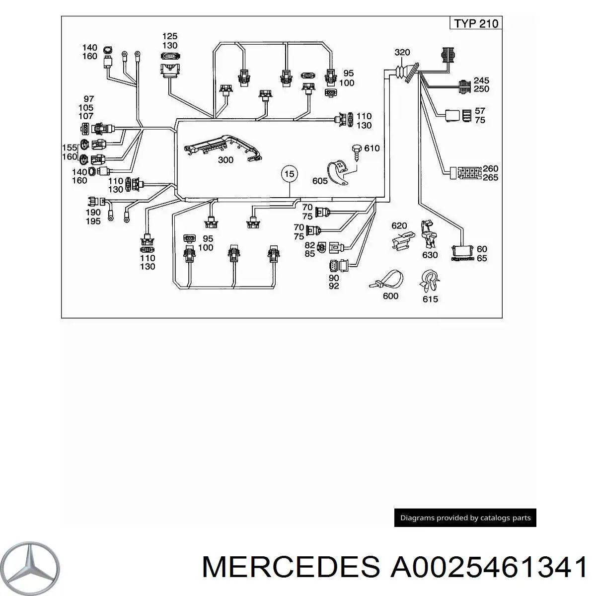 Comprar A0025461341 Mercedes 