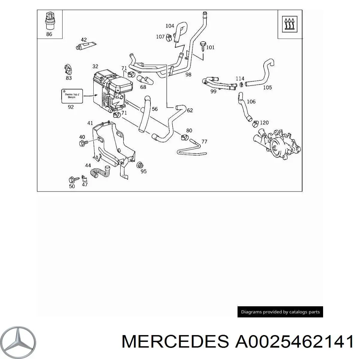 0025462141 Mercedes