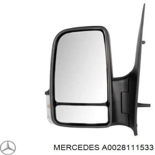 Cristal de espejo retrovisor exterior izquierdo Mercedes A0028111533 precio, desde 45,01 EUR