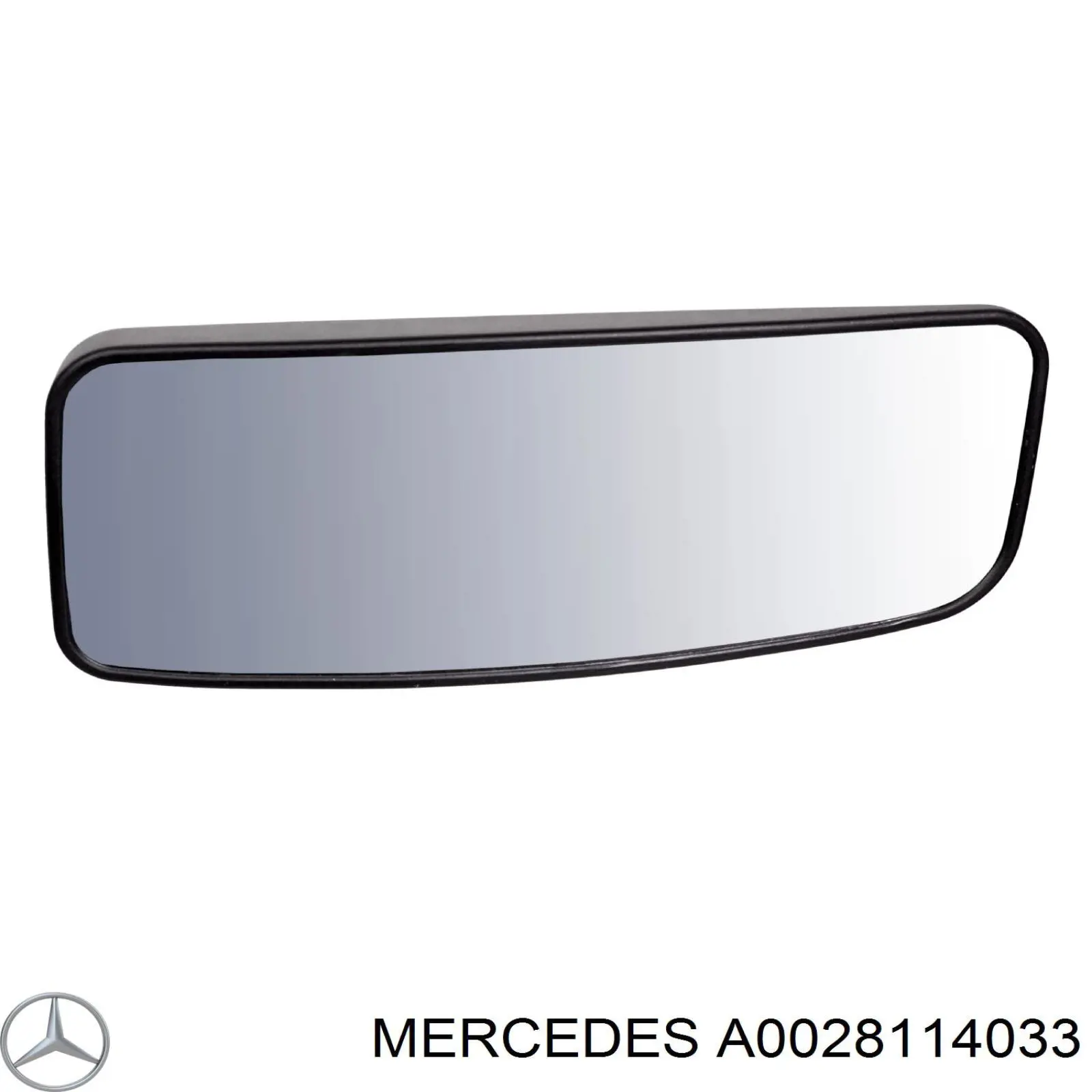 Comprar A0028114033 Mercedes Cristal de espejo retrovisor derecho