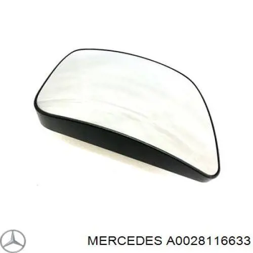 523-MB4712HR Daniparts cristal de espejo retrovisor exterior derecho