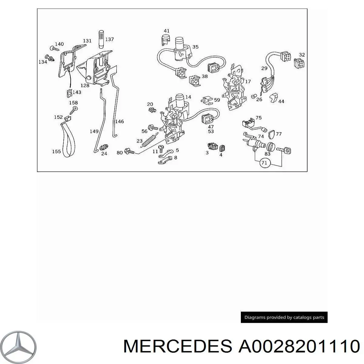  Mercedes A0028201110 precio, desde 130,08 EUR