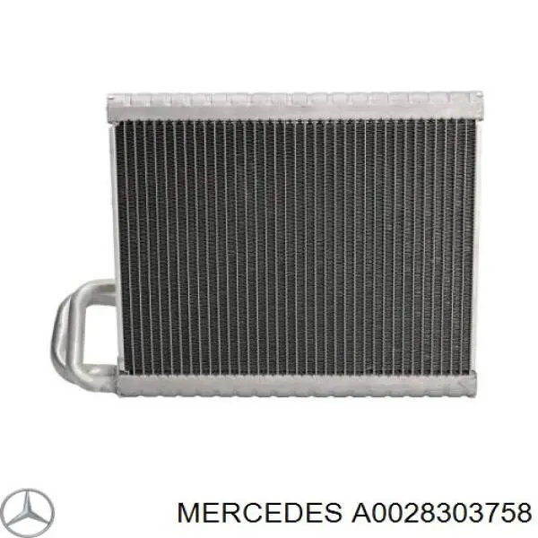 A0028303758 Mercedes evaporador, aire acondicionado