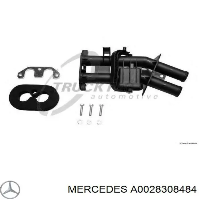 A0028308484 Mercedes grifo de estufa (calentador)