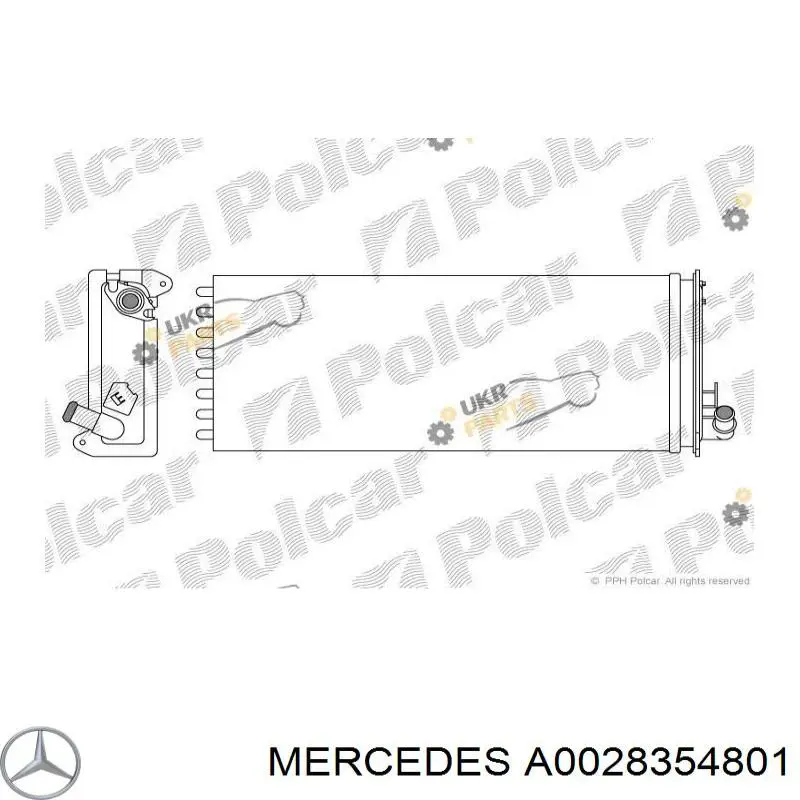 Comprar Radiador calefacción Mercedes 100  631