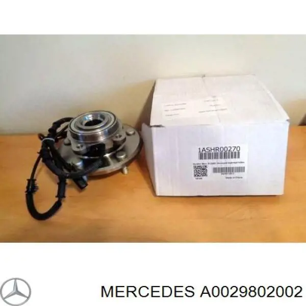 Cojinete exterior del cubo de rueda delantera A0029802002 Mercedes