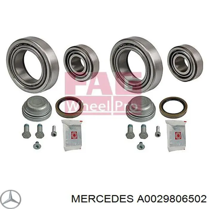 Cojinete exterior del cubo de rueda delantera Mercedes A0029806502 precio, desde 47,07 EUR