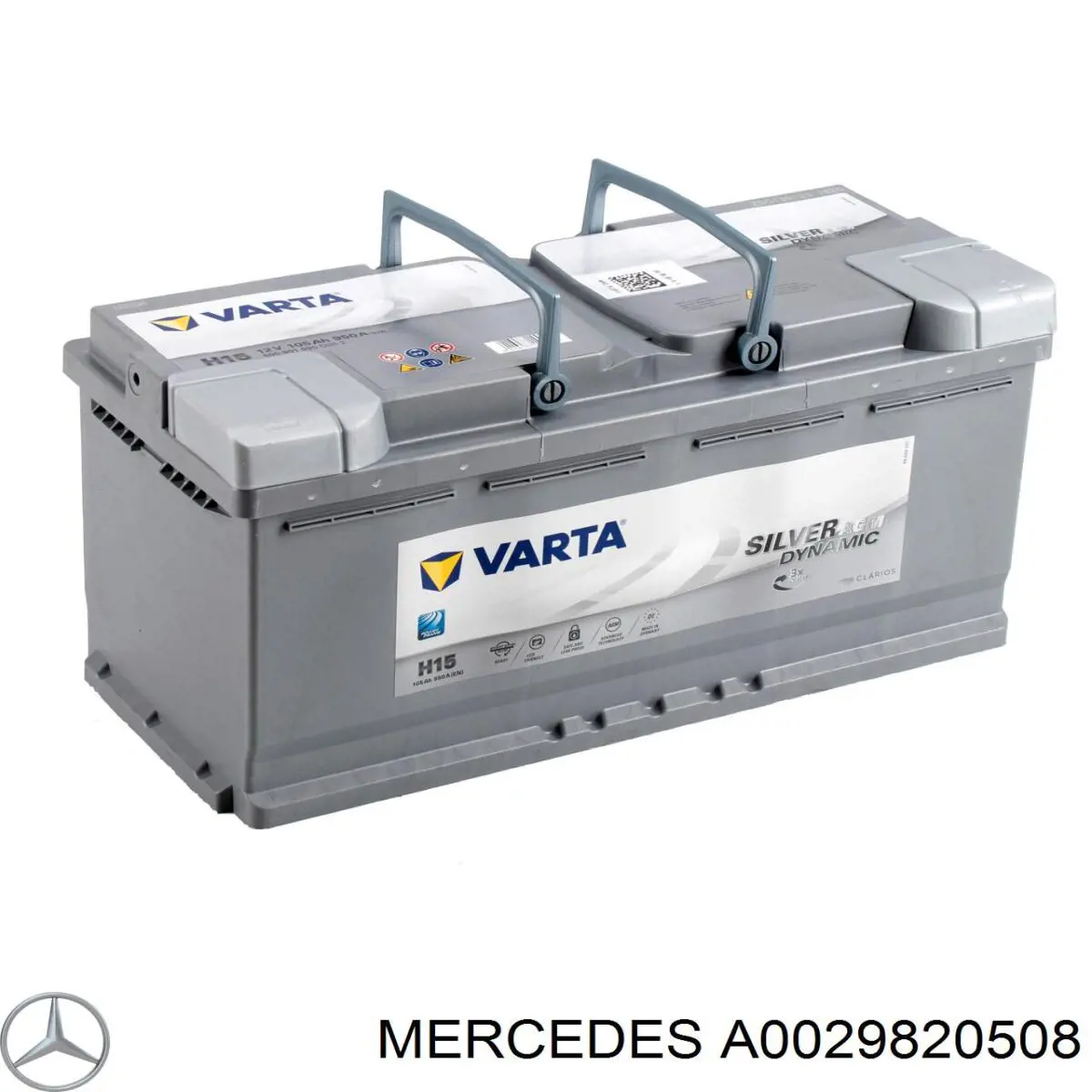 Batería de arranque Mercedes A0029820508 precio, desde 343,99 EUR