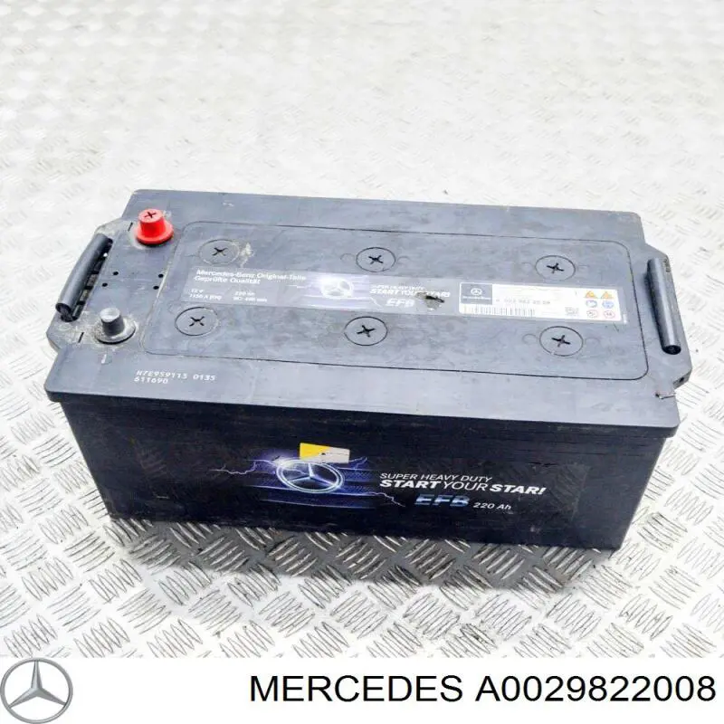 Comprar A0029822008 Mercedes Batería de coche