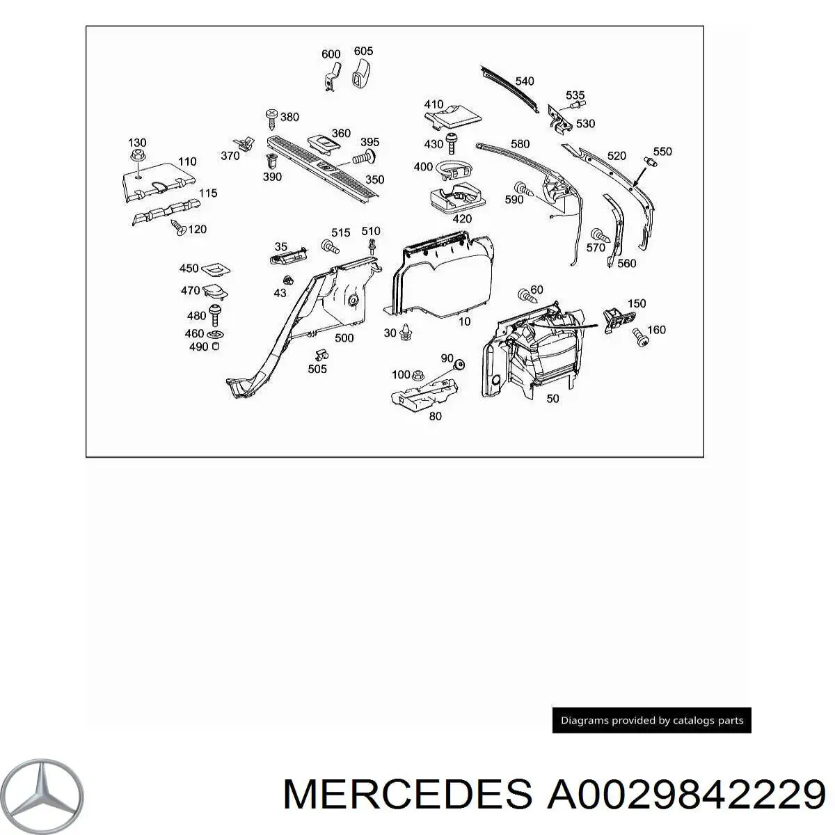 Mercedes A0029842229 precio, desde 3,15 EUR