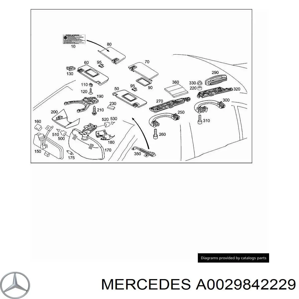 A0029842229 Mercedes 