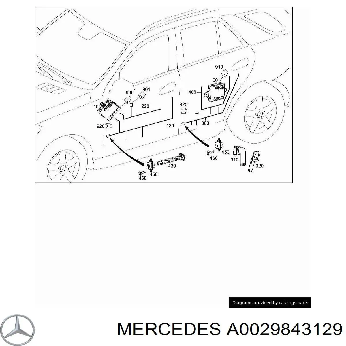 A0029843129 Mercedes 