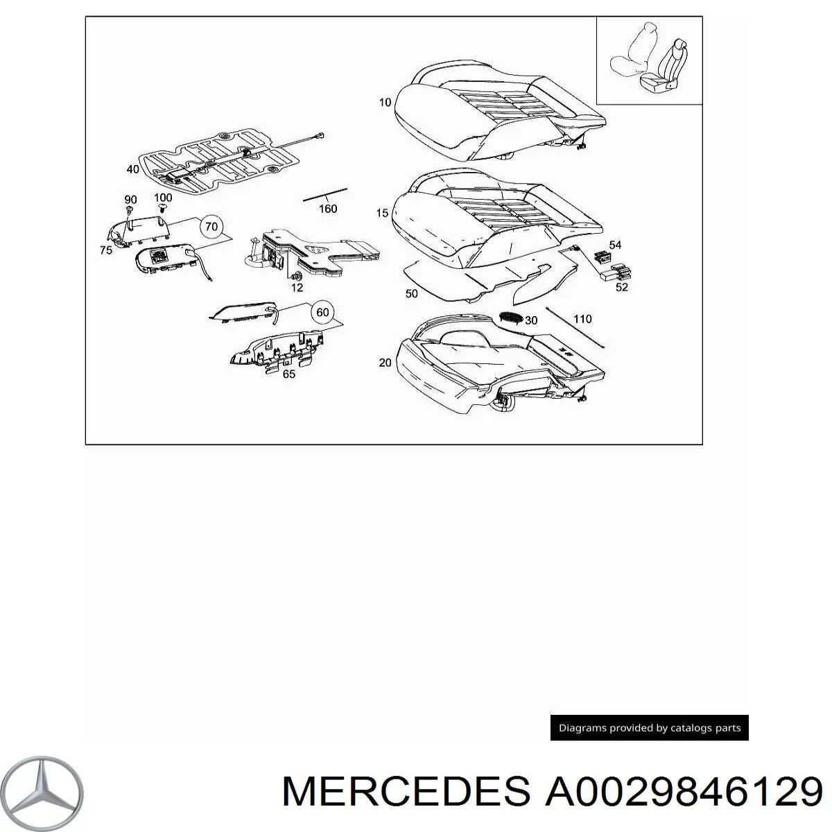 A0029846129 Mercedes