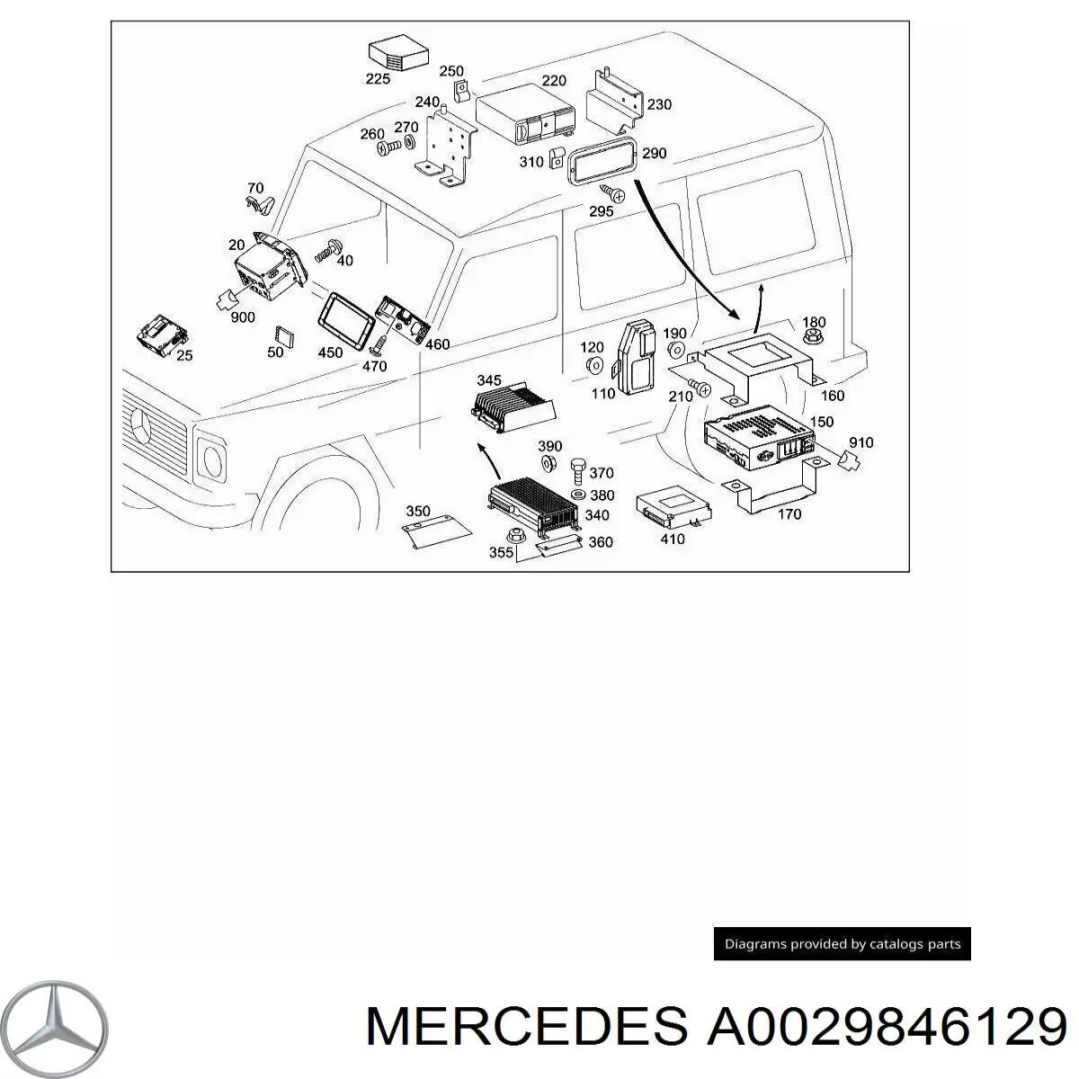  Mercedes A0029846129 precio, desde 15,06 EUR