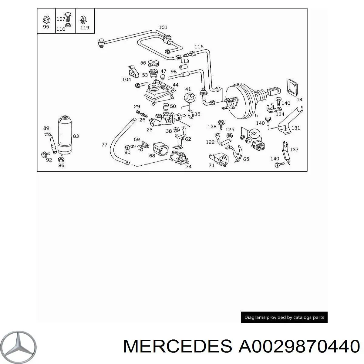  Mercedes A0029870440 precio, desde 7,80 EUR