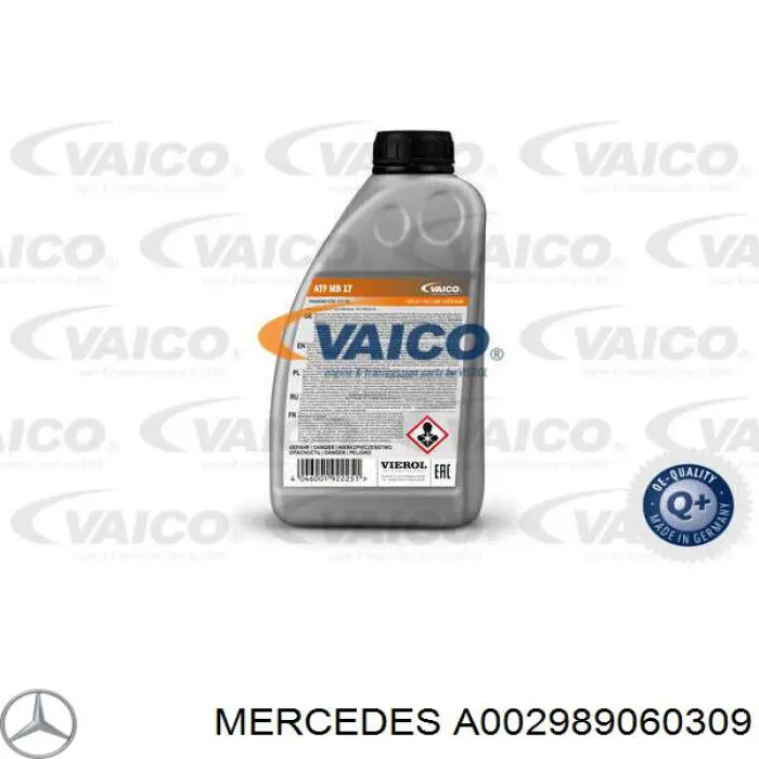 A002989060309 Mercedes Aceite caja cambios