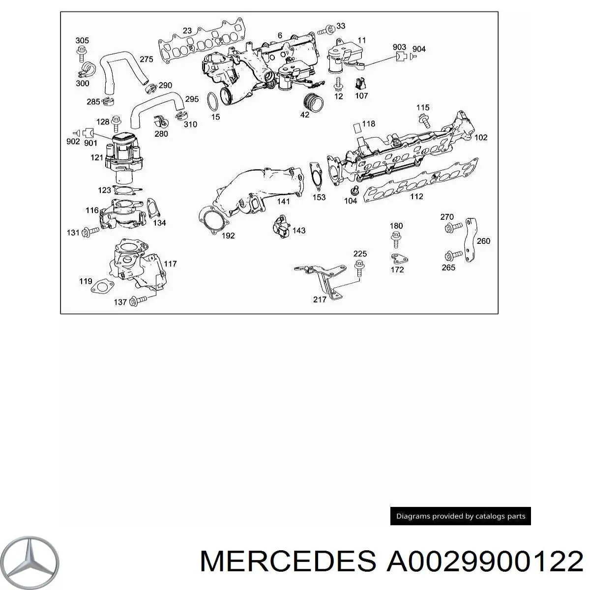 Comprar A0029900122 Mercedes 