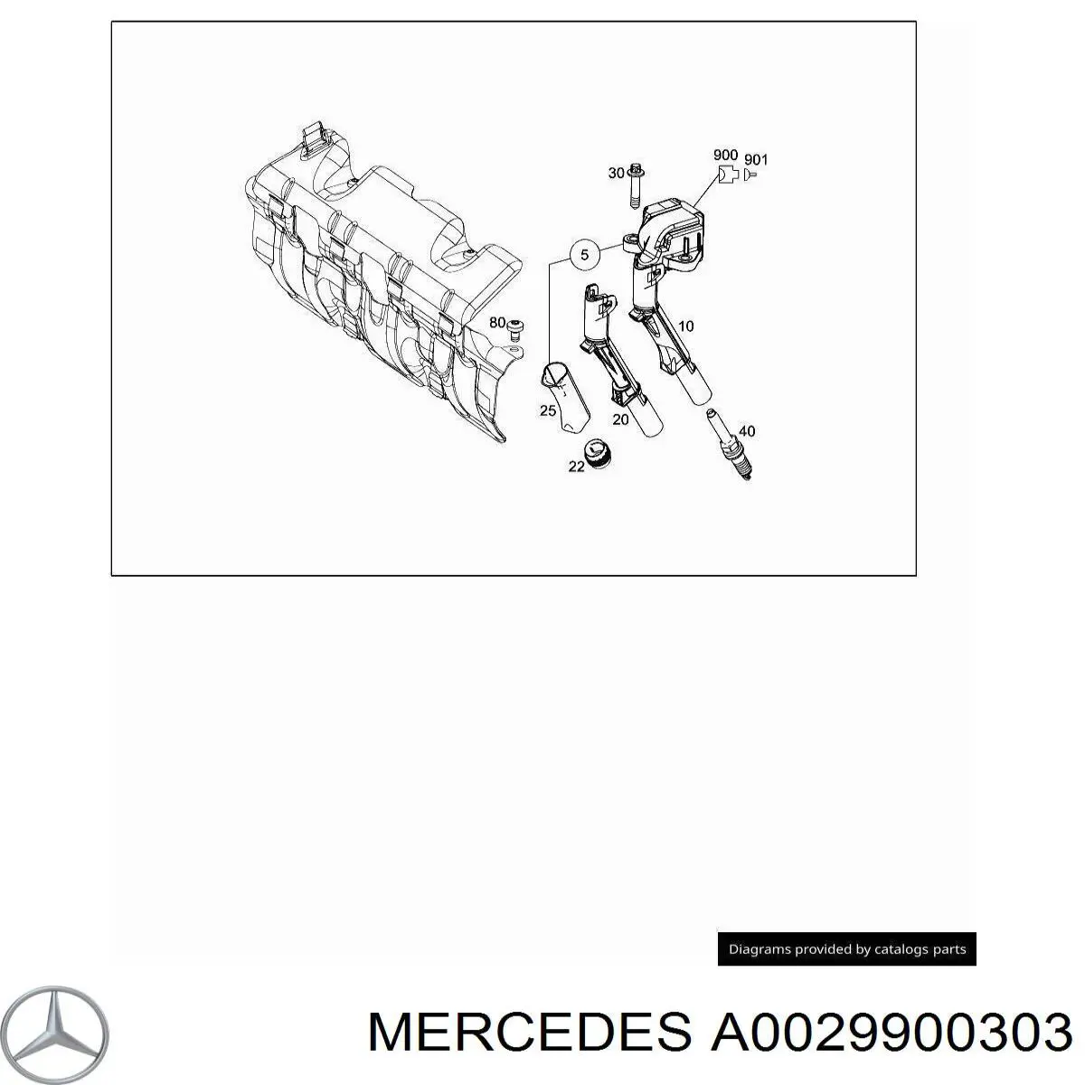  Mercedes A0029900303 precio, desde 5,81 EUR