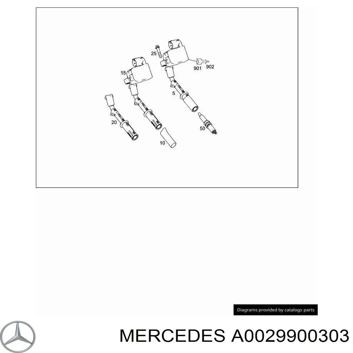 A0029900303 Mercedes 
