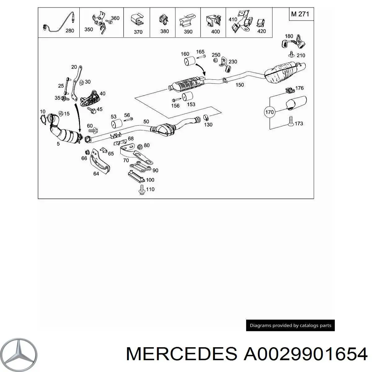 A0029901654 Mercedes 