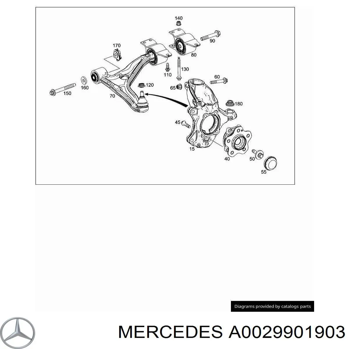 A0029901903 Mercedes