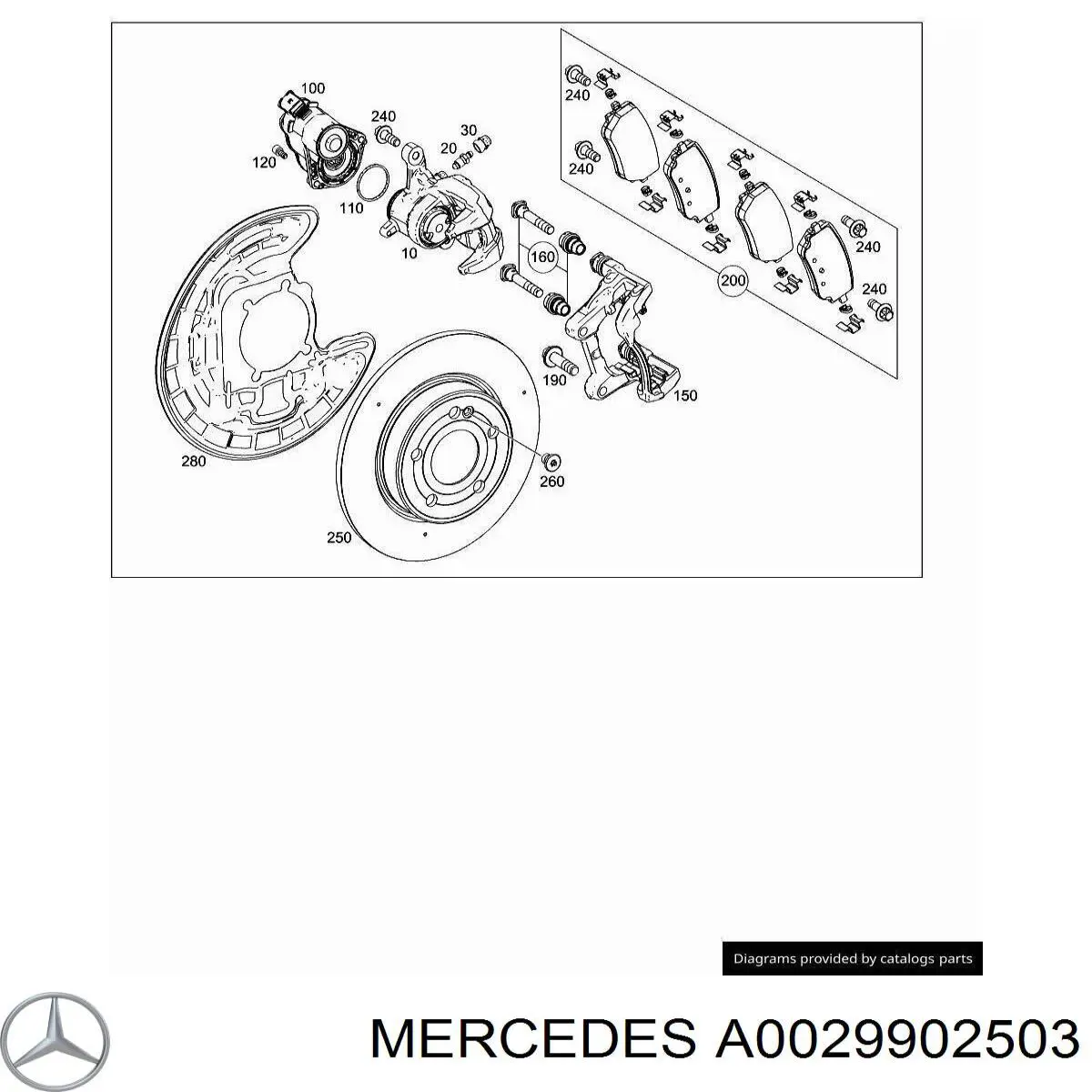 Comprar A0029902503 Mercedes 