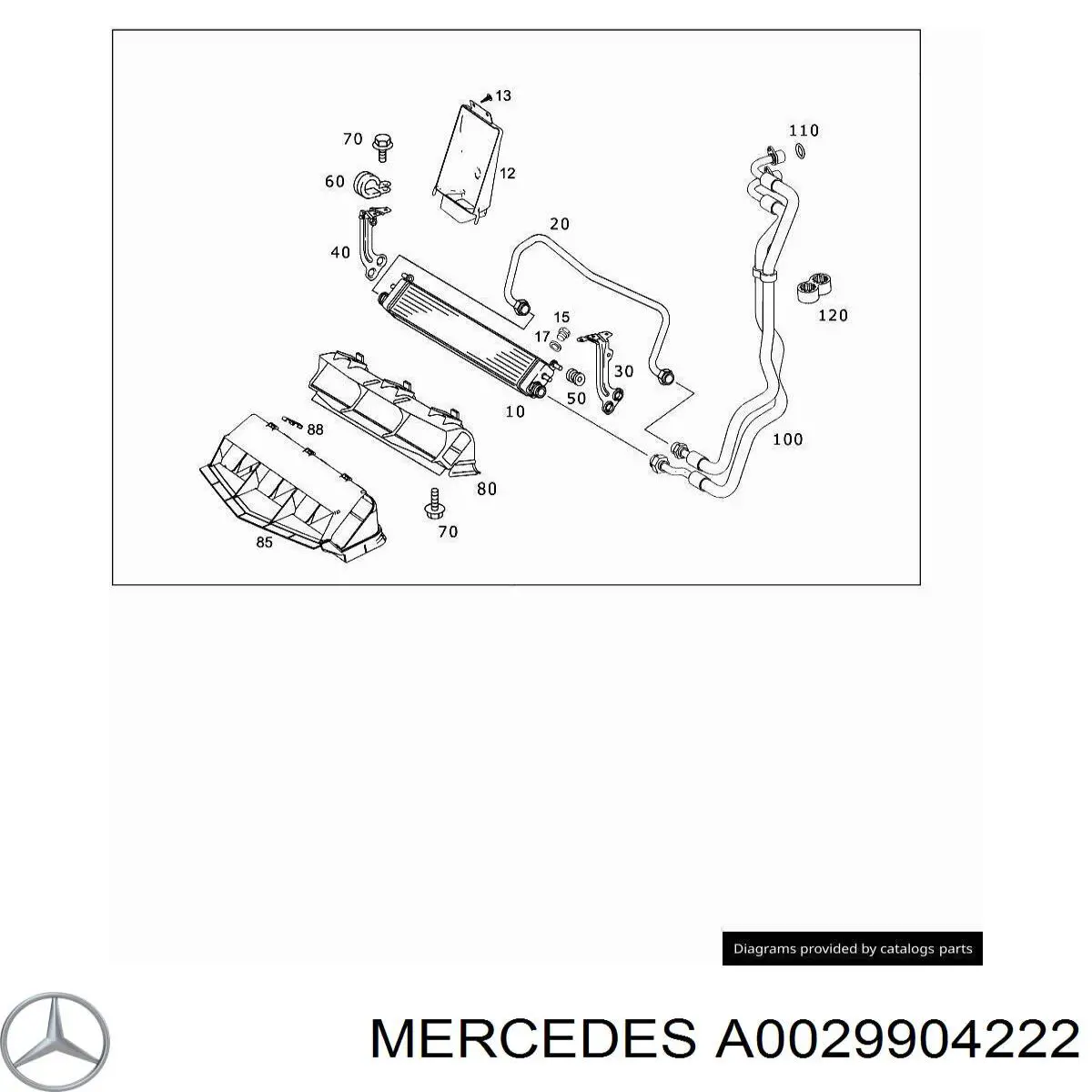  Mercedes A0029904222 precio, desde 14,20 EUR