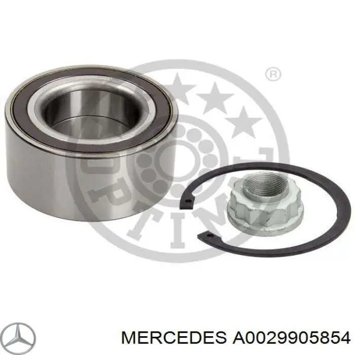 A0029905854 Mercedes cubo de rueda delantero