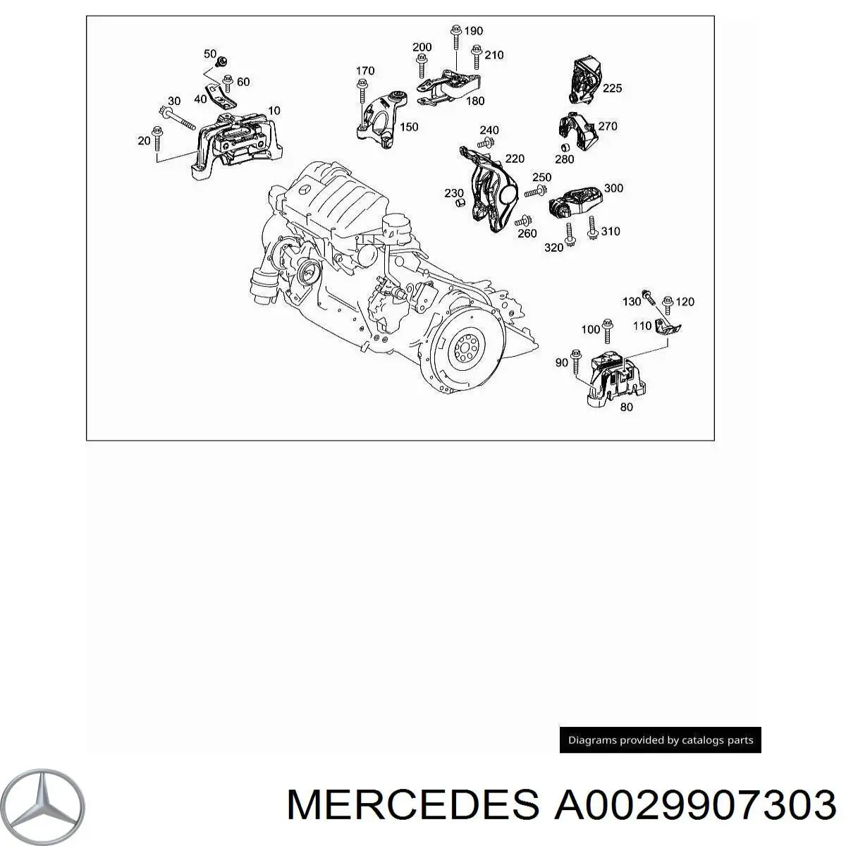 A0029907303 Mercedes 