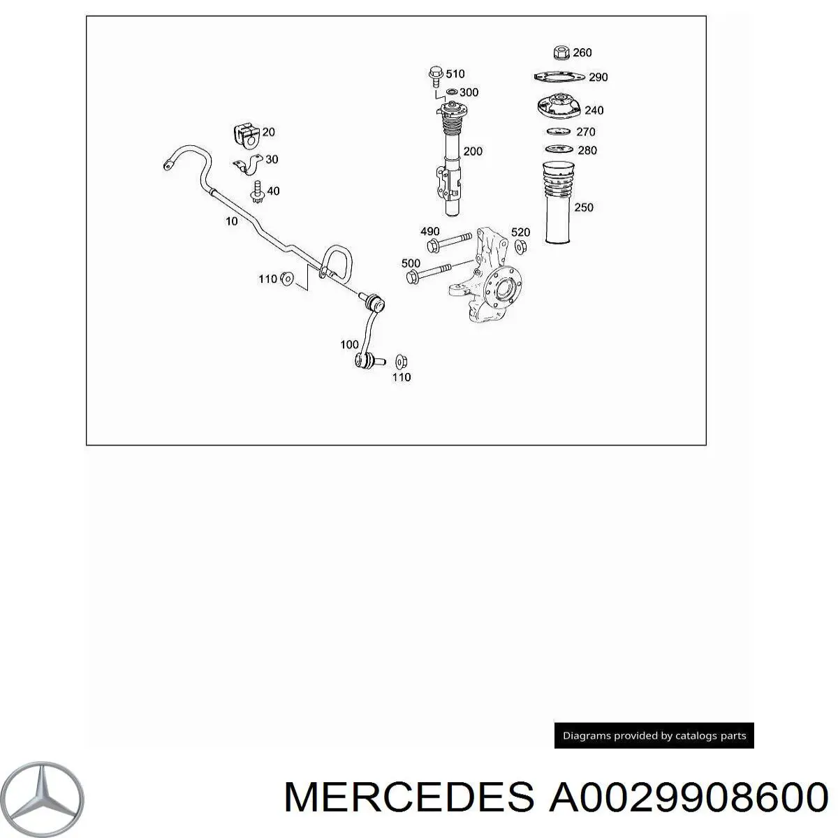 0029908600 Mercedes