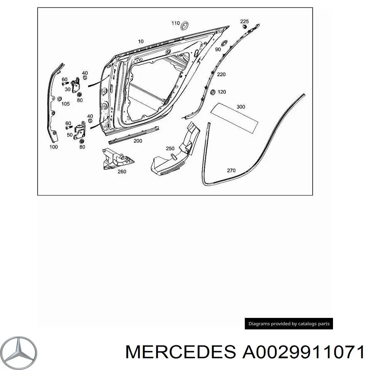 0029911071 Mercedes