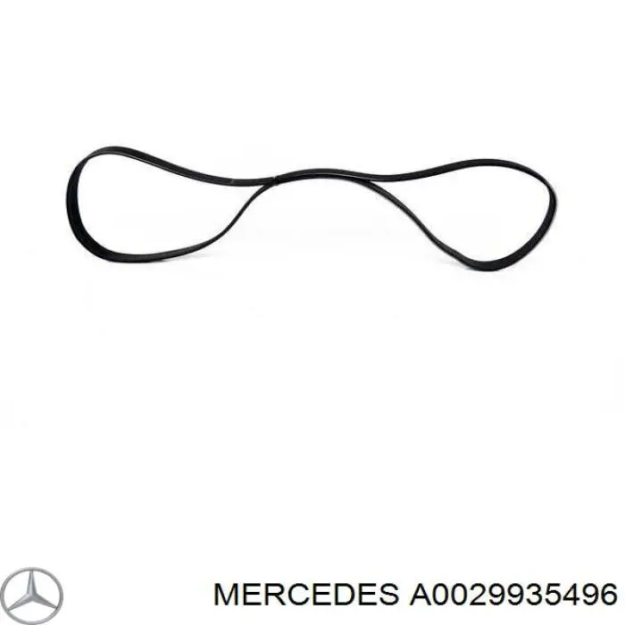 A0029935496 Mercedes correa trapezoidal