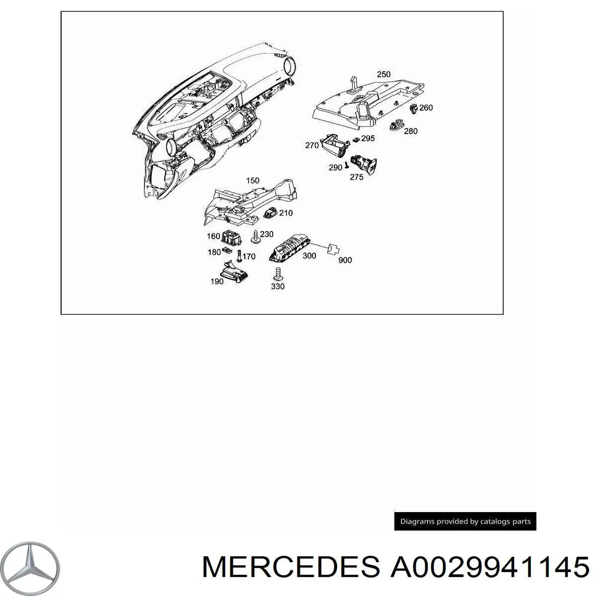 A0029941145 Mercedes 