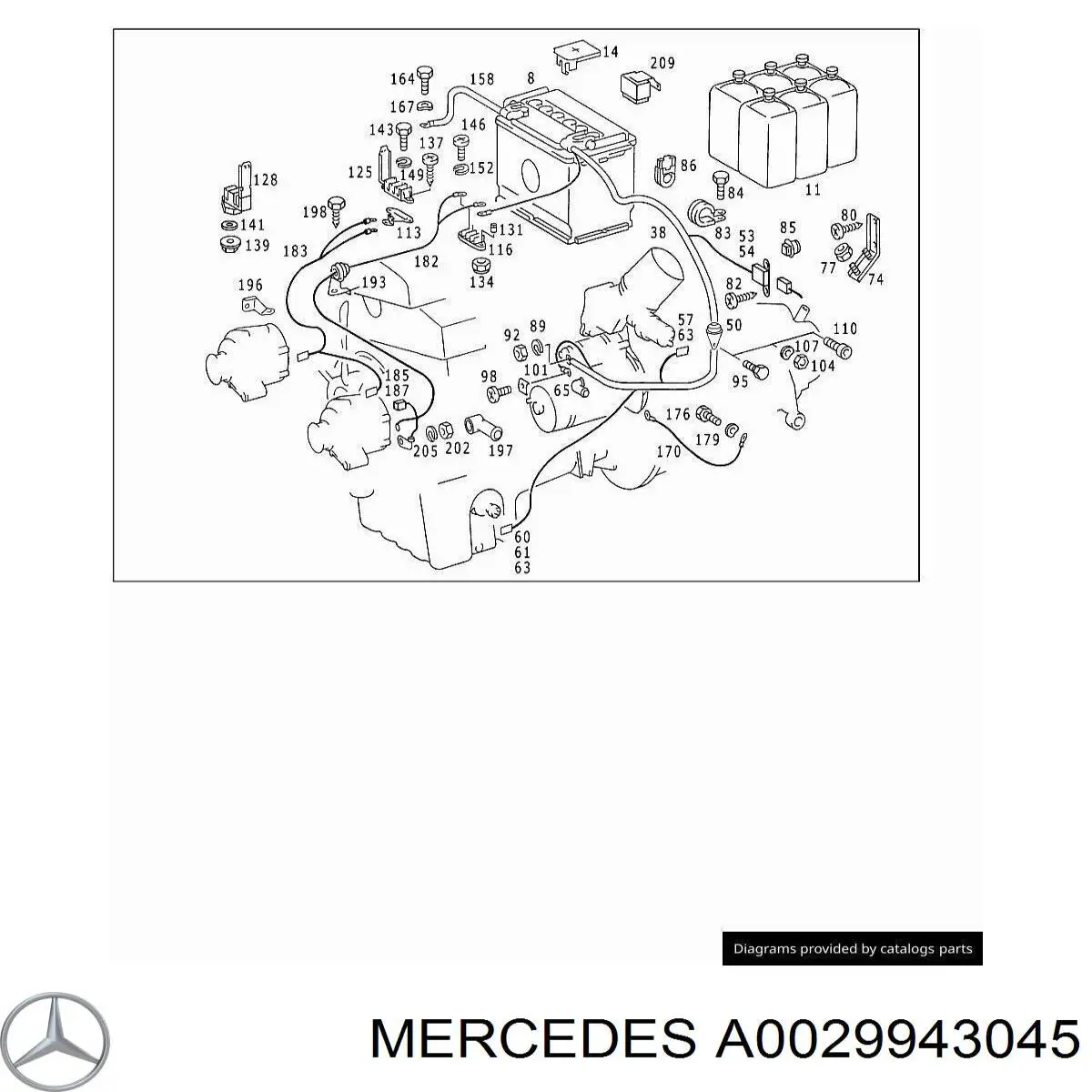  Mercedes A0039906351 precio, desde 1,85 EUR