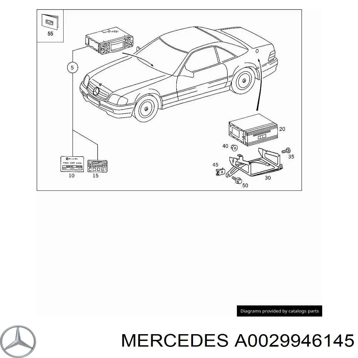  A0029946145 Mercedes