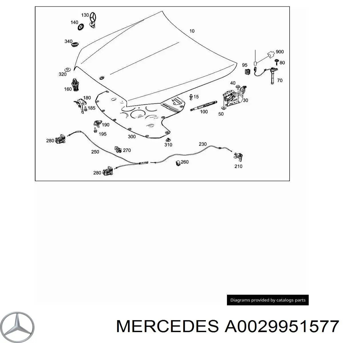 Abrazadera de tubo de freno Mercedes A0029951577 precio, desde 6,41 EUR